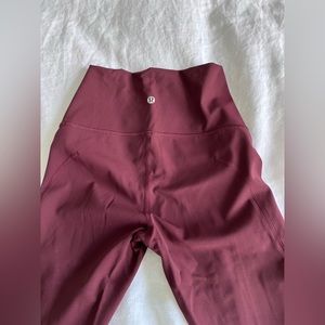 Lululemon Wunder Under High-Rise Tight w/Mesh 25"